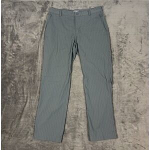 Nike Golf‎ Men's 32x30 Dri-Fit Tour Performance Pants Gray Striped